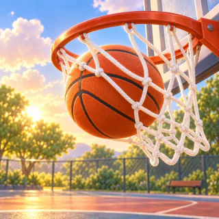 Basketbolcu temalı hikaye kitabı