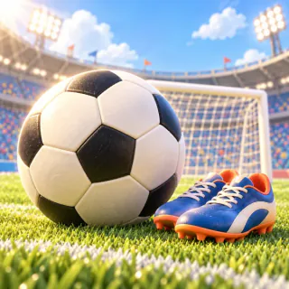 Futbolcu temalı hikaye kitabı