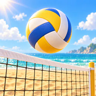 Voleybolcu temalı hikaye kitabı