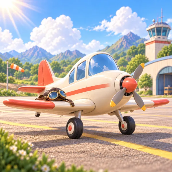 Pilot temalı kişiye özel çocuk kitabı